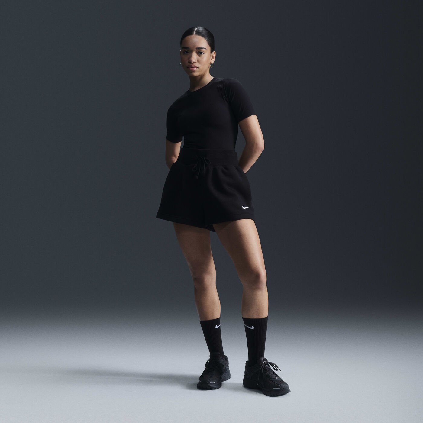 Women's Sportswear Phoenix Fleece High-Waisted Shorts