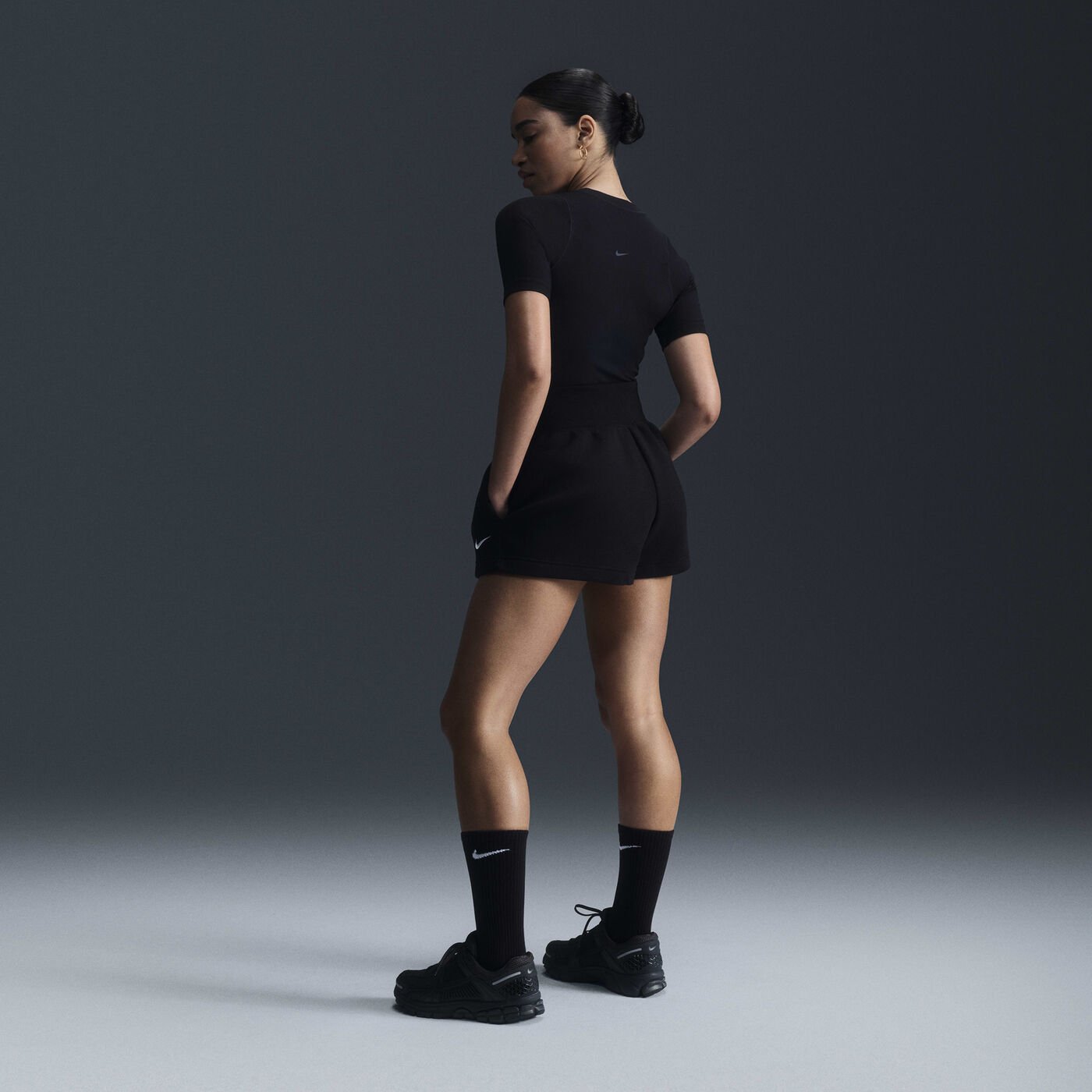 Women's Sportswear Phoenix Fleece High-Waisted Shorts
