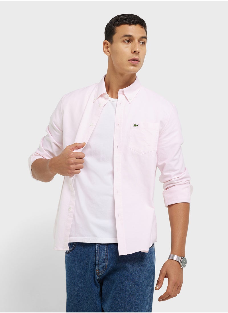 Regular Fit Button Down Shirt