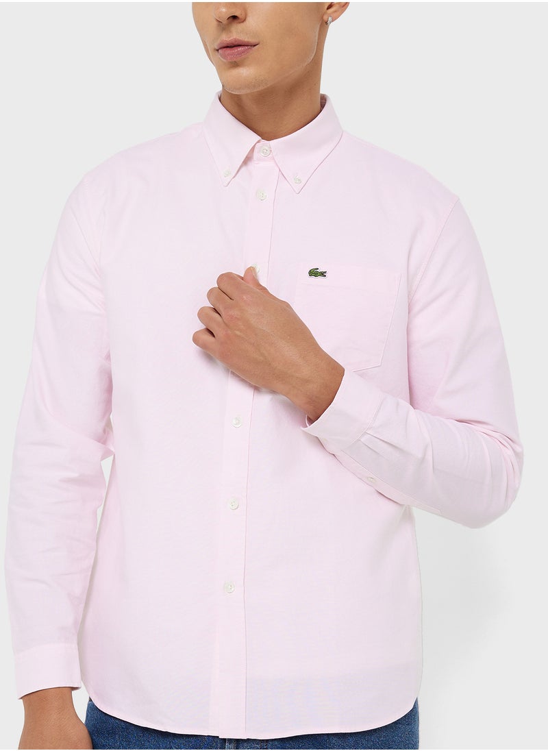 Regular Fit Button Down Shirt