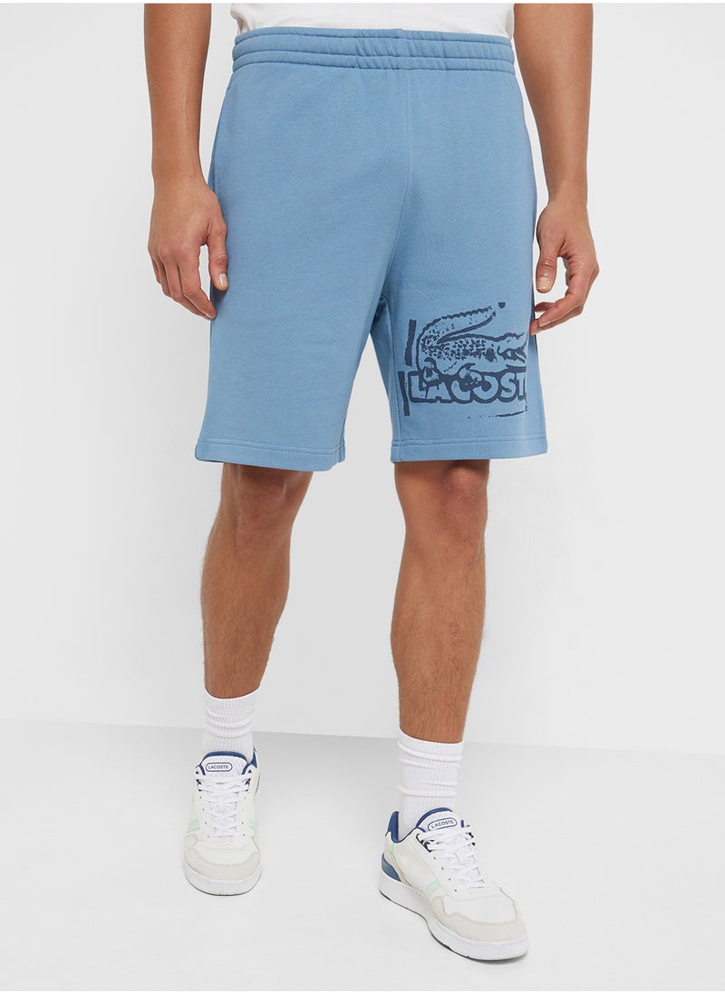Logo Drawstring Shorts
