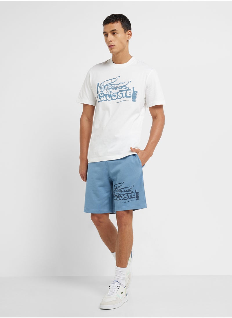 Logo Drawstring Shorts