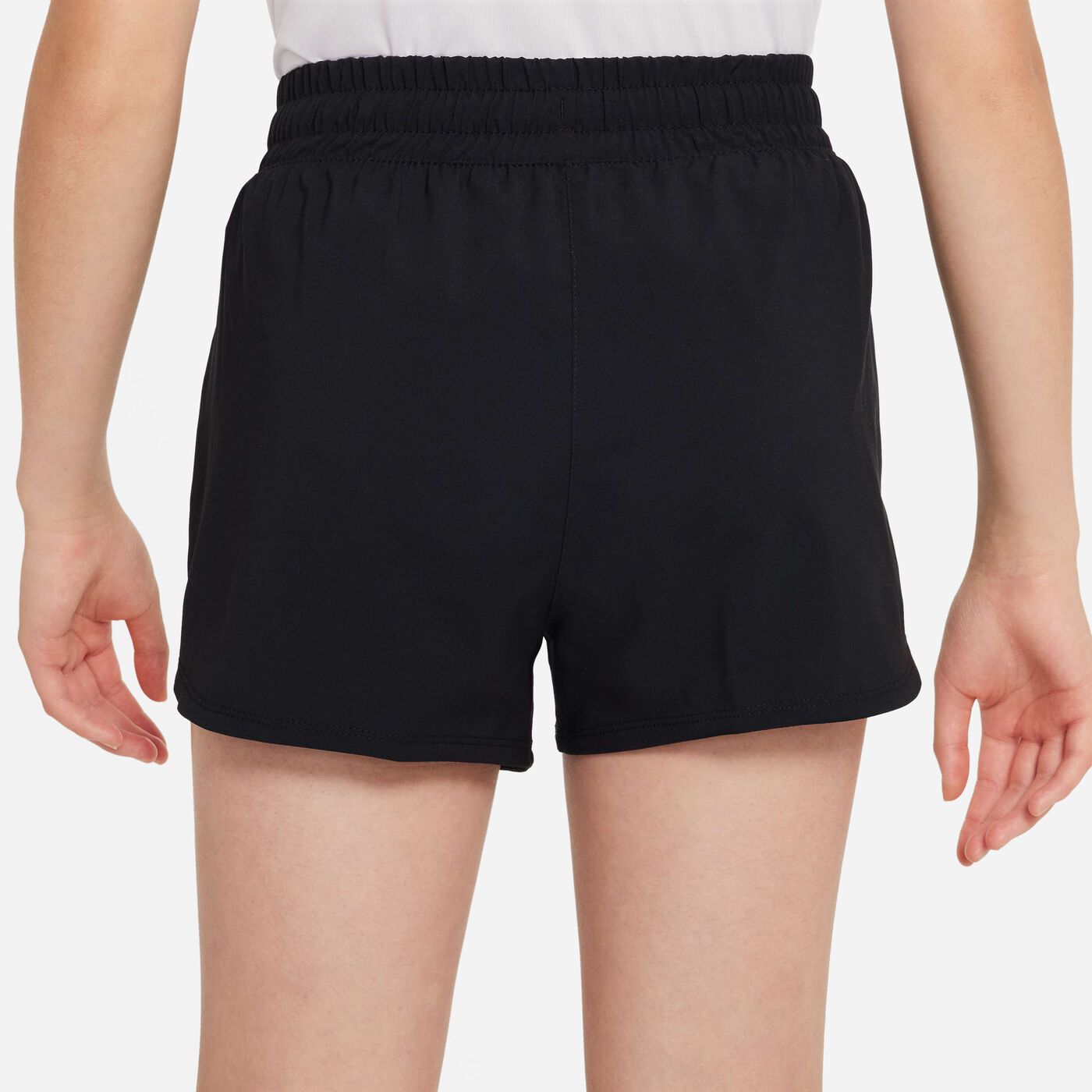 Kids' Dri-FIT One High-Waisted Training Shorts