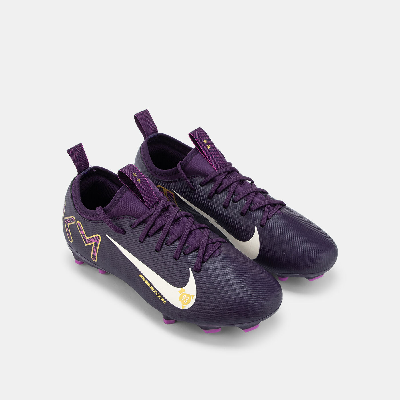 Kids' Kylian Mbappe Mercurial Vapor 16 Academy Multi Ground Football Shoes