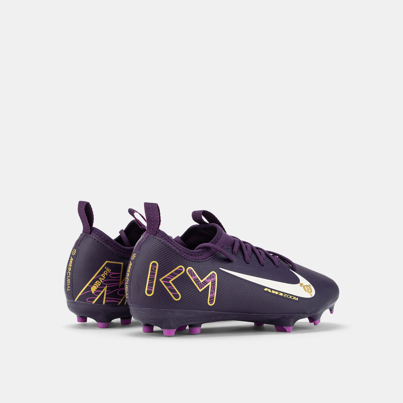 Kids' Kylian Mbappe Mercurial Vapor 16 Academy Multi Ground Football Shoes