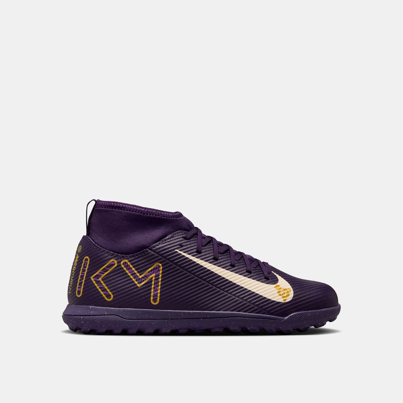 Kids' Mercurial Superfly 10 Club Turf Ground Football Shoes
