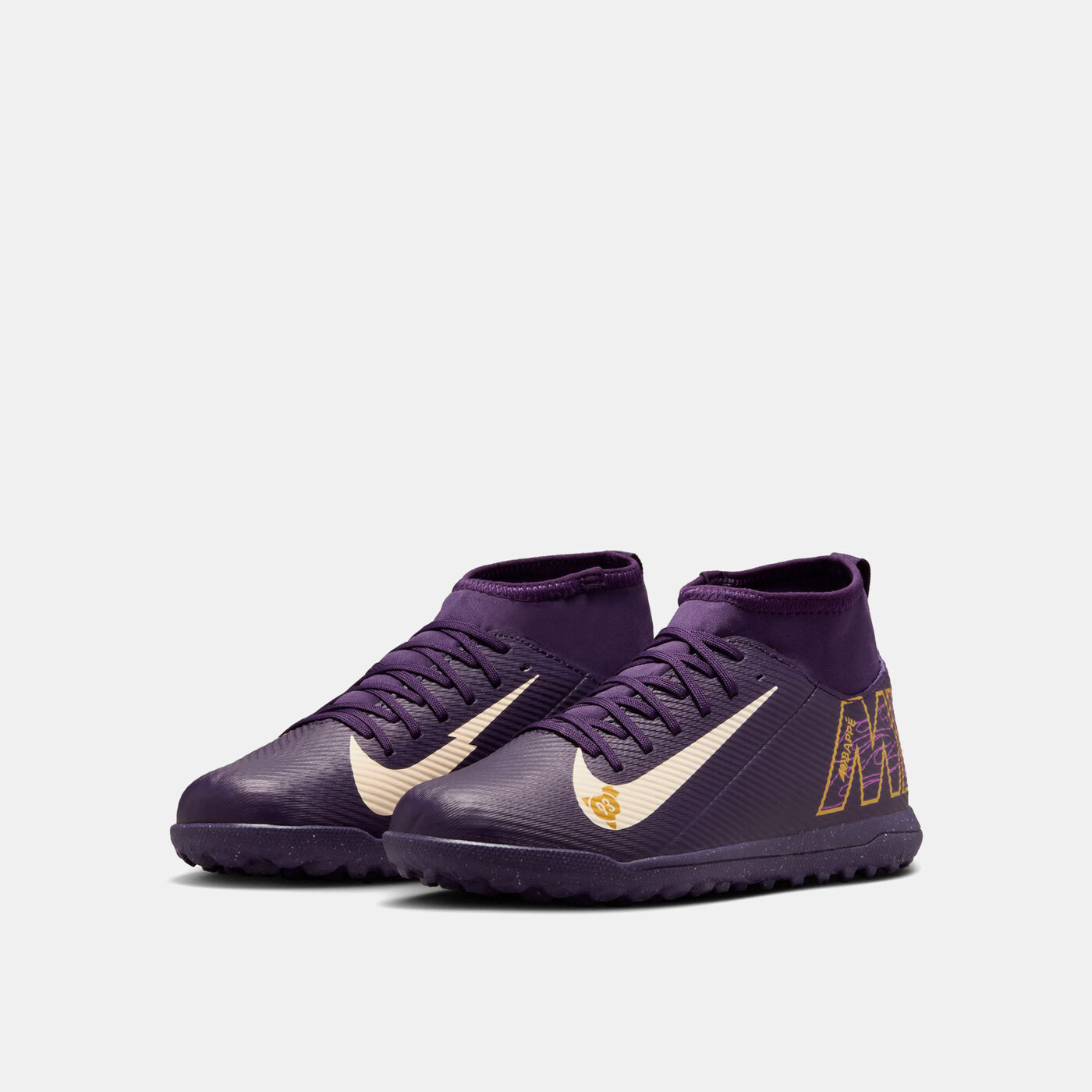 Kids' Mercurial Superfly 10 Club Turf Ground Football Shoes