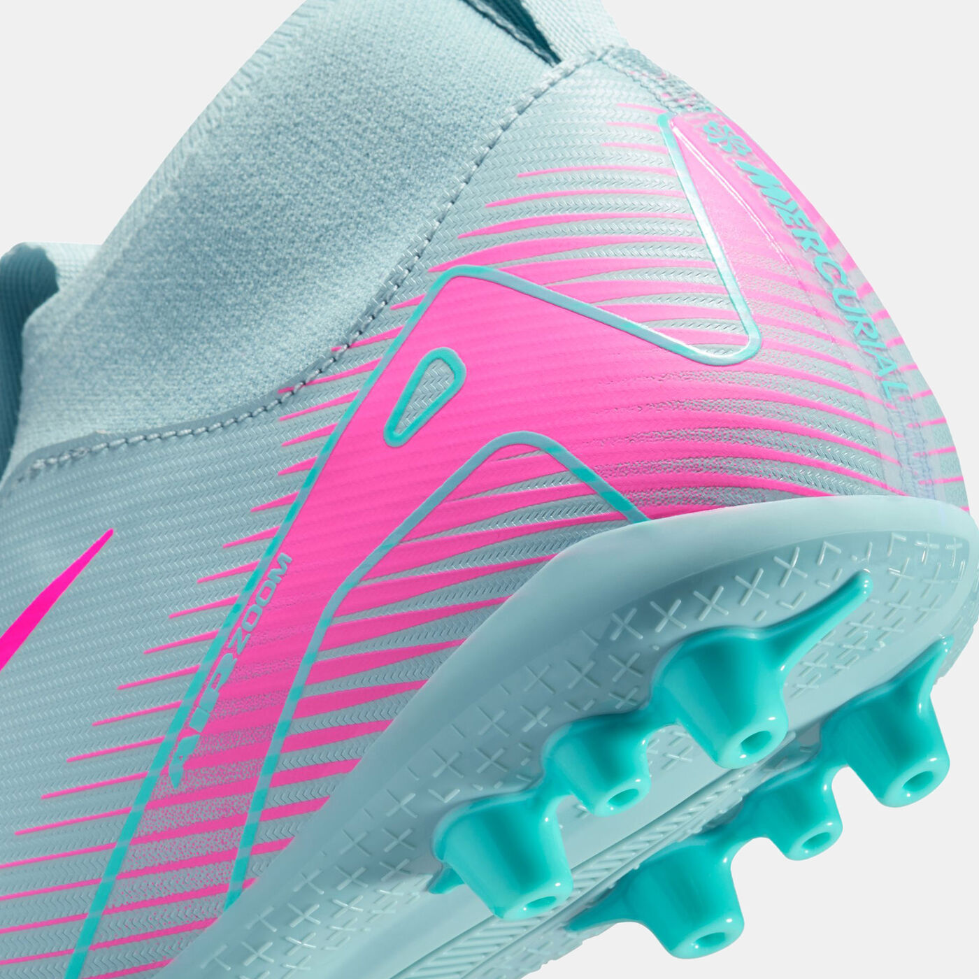 Kids' Mercurial Superfly 10 Academy Artificial Grass Football Shoes