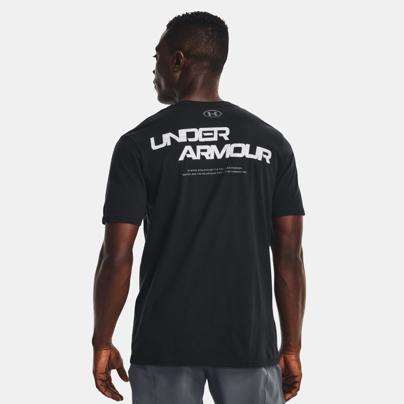 Men's UA ABC Camo Fill Wordmark T-Shirt