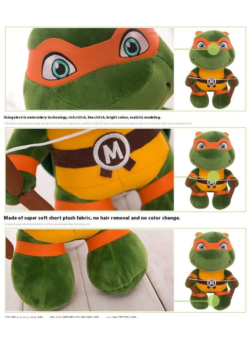 1-Piece Cartoon Teenage Mutant Ninja Turtles Plush Toys