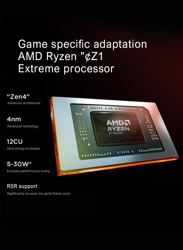Lenovo Saver Handheld LEGION Go, handheld gaming console, windows 11, AMD Razor Z1Extreme, 8.8-inch standard gamepad 16+512G