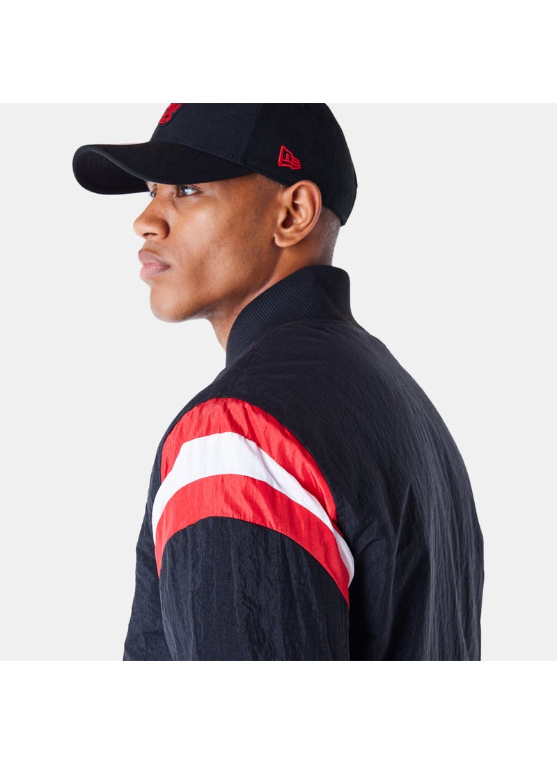 Men's NBA Chicago Bulls Panel Bomber Jacket