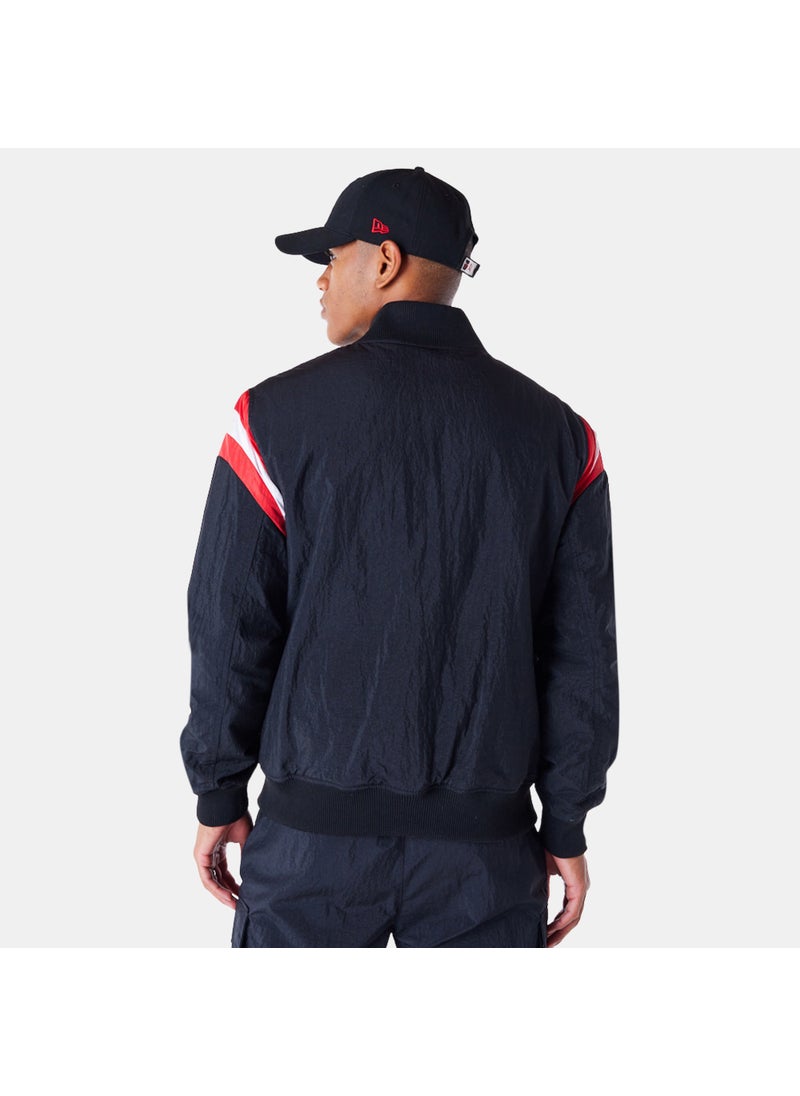 Men's NBA Chicago Bulls Panel Bomber Jacket
