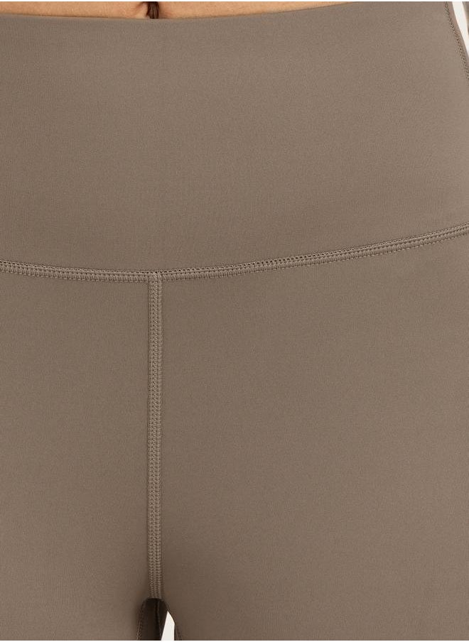 Broad Waistband 7/8 Leggings