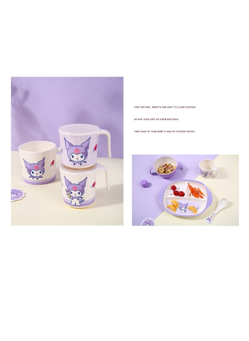 Kuromi Printed Cup With Lid 210ml