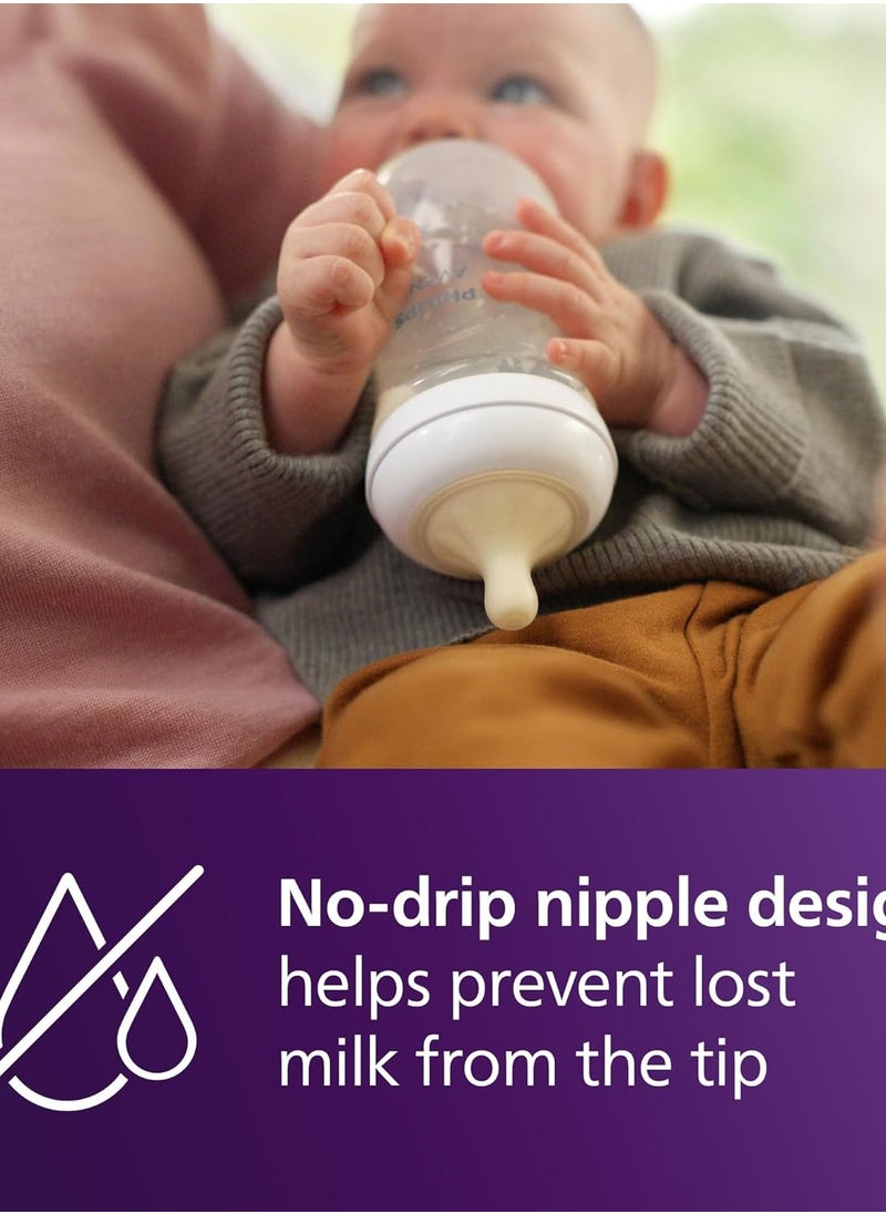 Philips Avent Natural Response Nipple, Slow Flow (Flow 2), 4-Pack, SCY962/04