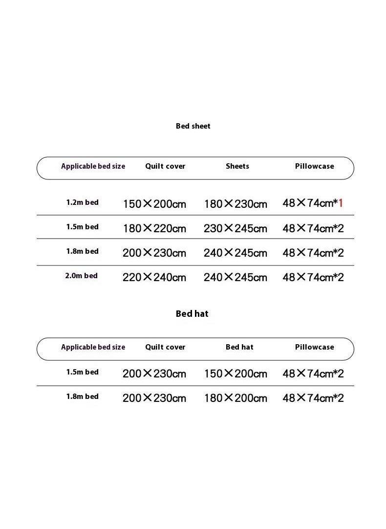 Pure Cotton Washable Bed Sheet And Duvet Cover Bed Linen Set