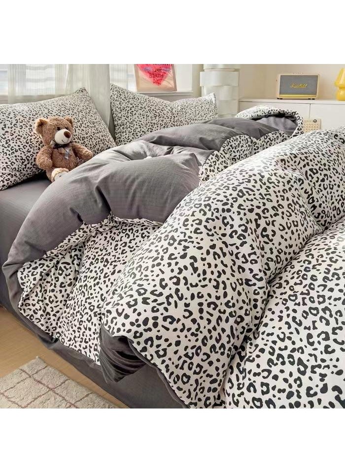 Pure Cotton Washable Bed Sheet And Duvet Cover Bed Linen Set