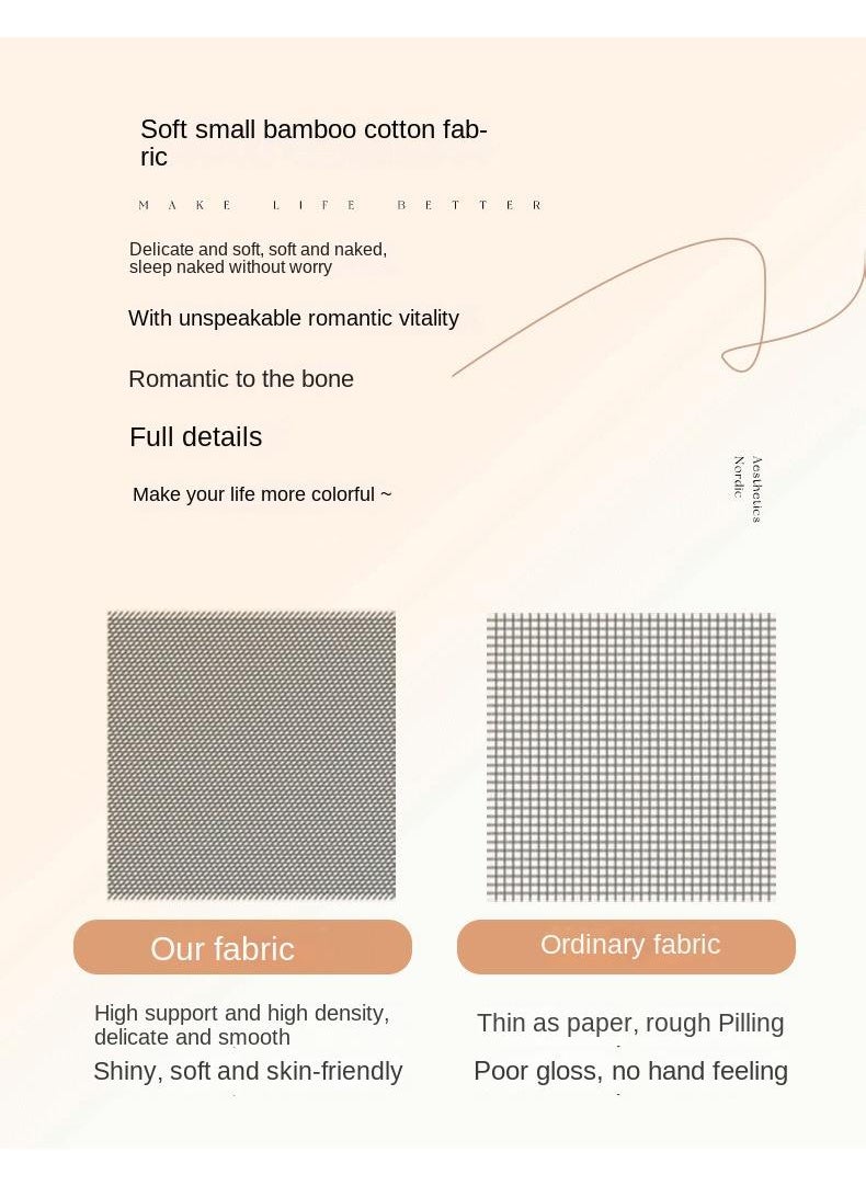 Pure Cotton Washable Bed Sheet And Duvet Cover Bed Linen Set