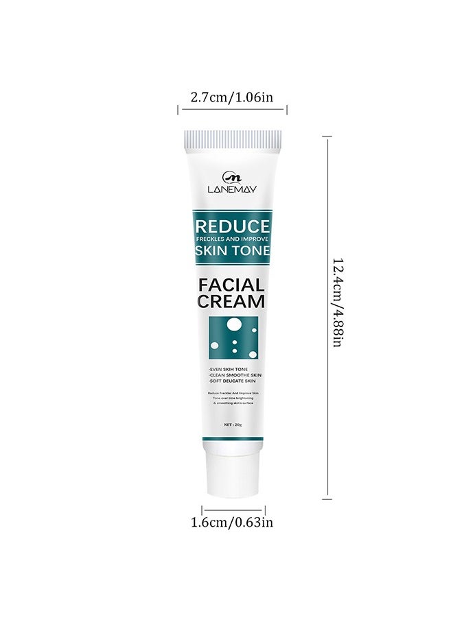 Reduce Freckles And Improve Skin Tone Facial Cream - Dark Spot Remover for Face Peeling Skin Whitening Freckle Cream Pigmentation Treatment Sun Spots Age Spots Blemish Remover Lightening Cream