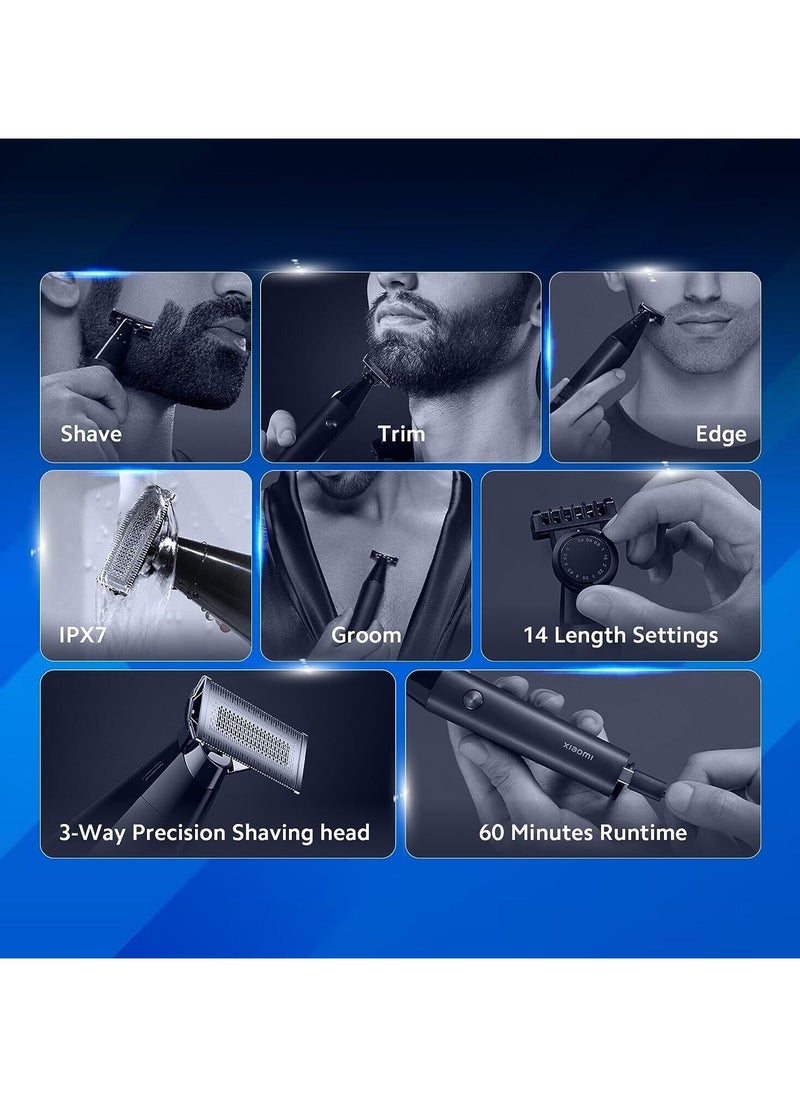 Xiaomi Uniblade hair clipper for men with a triple-cut blade