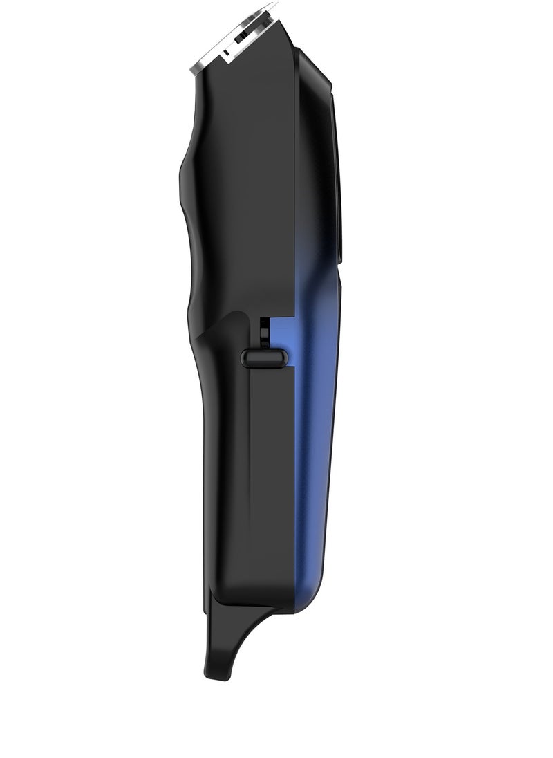 HTC Hair Clipper, Beard Trimmer with USB Rechargeable Cordless T-Shape Shaver with LED Display and 3 Combs, AT578