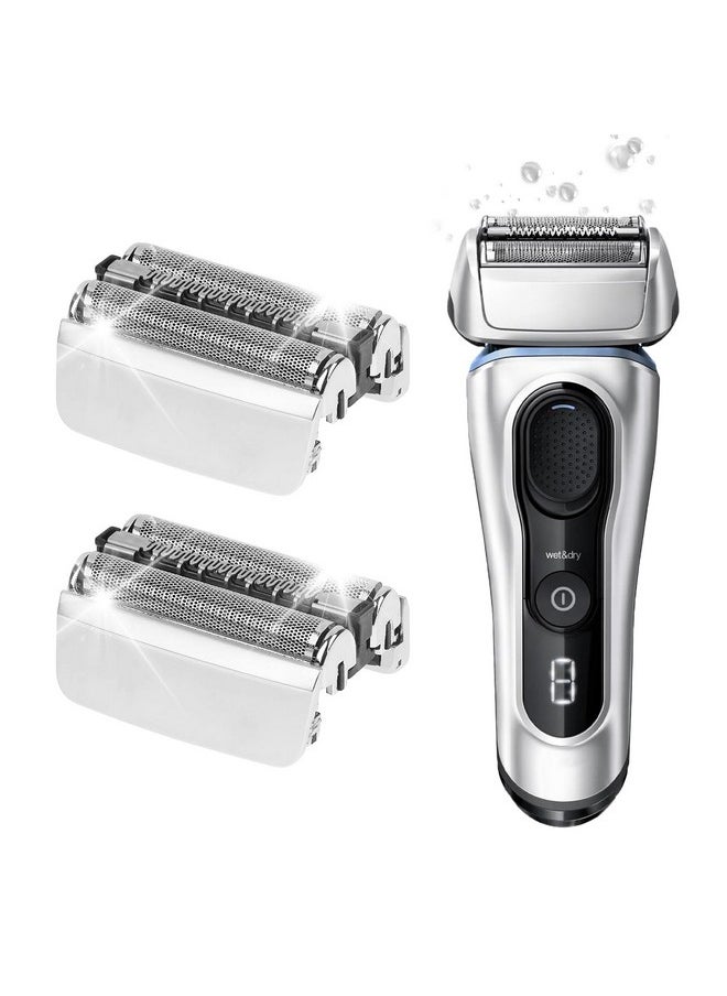 Ultimate Pro Back Hair Shaver (New 7Th Generation) Complete Wide Blade Attachment Head With Shock Absorber Neck (Attachment Head With Shock Absorber Neck And Blade Only)