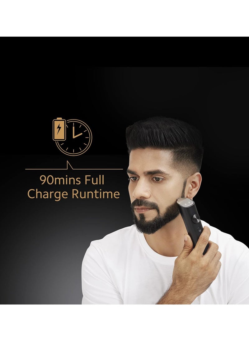 Trimmer for men Grooming Kit Pro Hair, Body All in One Professional Styling Trimmer, Body Groomer, Nose & Ear Hair Trimming, Hair Clippers, Beard Combs, Quick Charge & 90 Mins Run Time