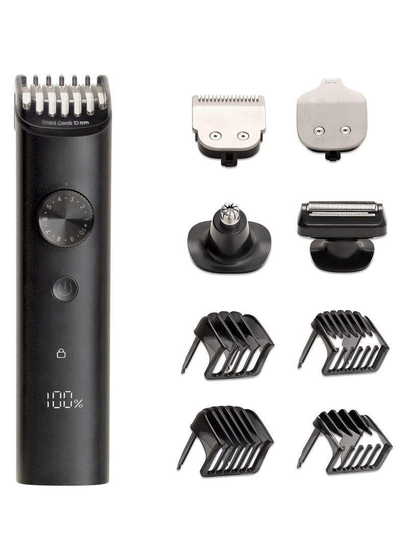 Trimmer for men Grooming Kit Pro Hair, Body All in One Professional Styling Trimmer, Body Groomer, Nose & Ear Hair Trimming, Hair Clippers, Beard Combs, Quick Charge & 90 Mins Run Time