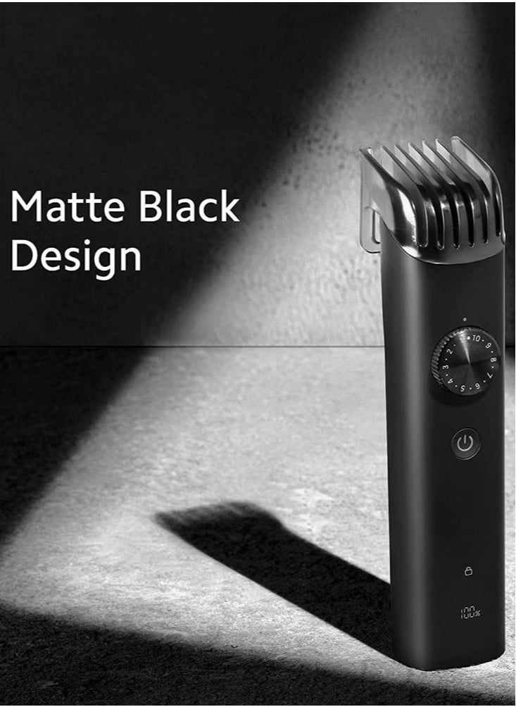 Mi Grooming Kit Pro set a shaving machine and several accessories for shaving head and body hair cleanable equipped with fast charging and long use modern version (black)