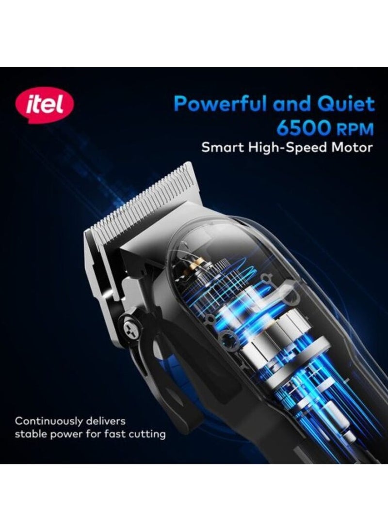 Itel – IH CL33 Digital Display Cordless Hair Clipper With Lasting Battery