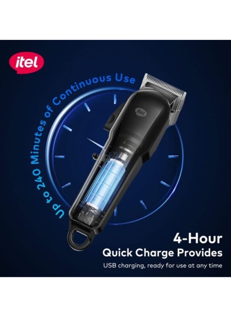 Itel – IH CL33 Digital Display Cordless Hair Clipper With Lasting Battery