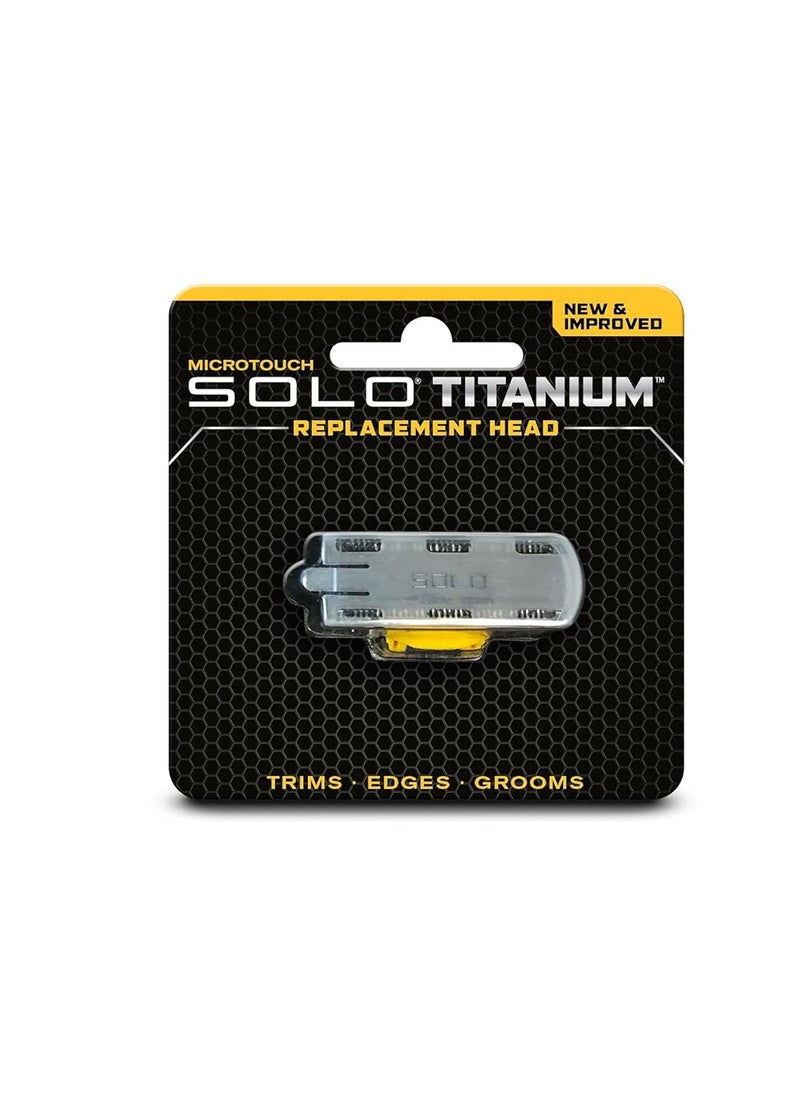 Micro Touch Titanium Solo Replacement Blade Only