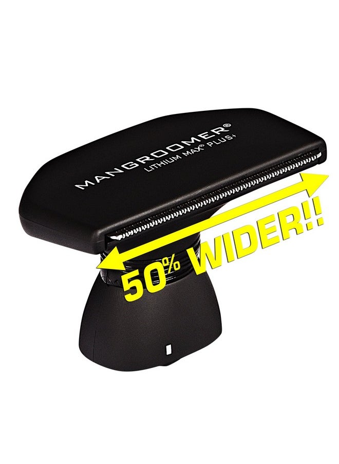 Lithium Max Plus+ Back Hair Shaver (New 7Th Generation) Complete Attachment Head With Shock Absorber Neck & New 50% Wider Blade Design