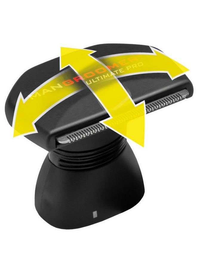 - Ultimate Pro Back Hair Shaver (New 7Th Generation) Complete Wide Blade Attachment Head With Shock Absorber Neck (Attachment Head With Shock Absorber Neck And Blade Only)