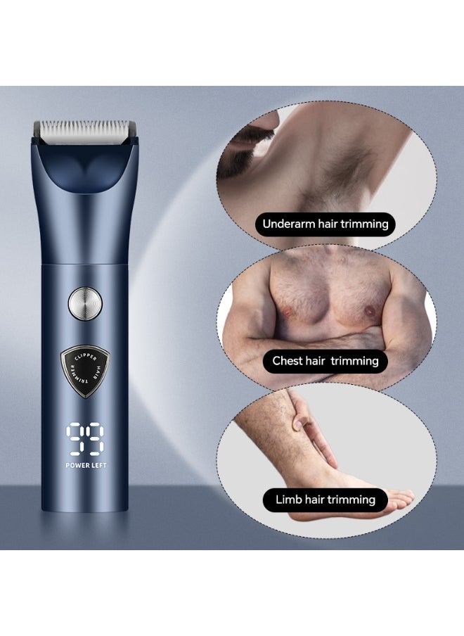5 Piece Mens Grooming Kit for Beard,Electric Shaver for Men Bald Shavers,3-Speed Shaver with 4 Different Functional Replacement Heads for Beard,Face, Nose,Ear Hair Trimmer and Hair Clipper