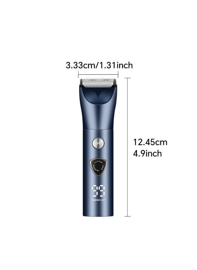5 Piece Mens Grooming Kit for Beard,Electric Shaver for Men Bald Shavers,3-Speed Shaver with 4 Different Functional Replacement Heads for Beard,Face, Nose,Ear Hair Trimmer and Hair Clipper