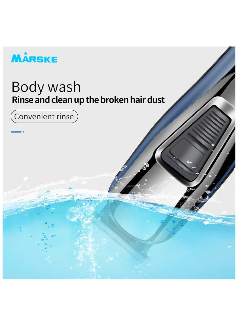 Marske Hair Clippers, Beard Trimmer for Men, Cordless Hair Trimmer Hair Cutting Groomer Kit, USB Rechargeable 5 in 1