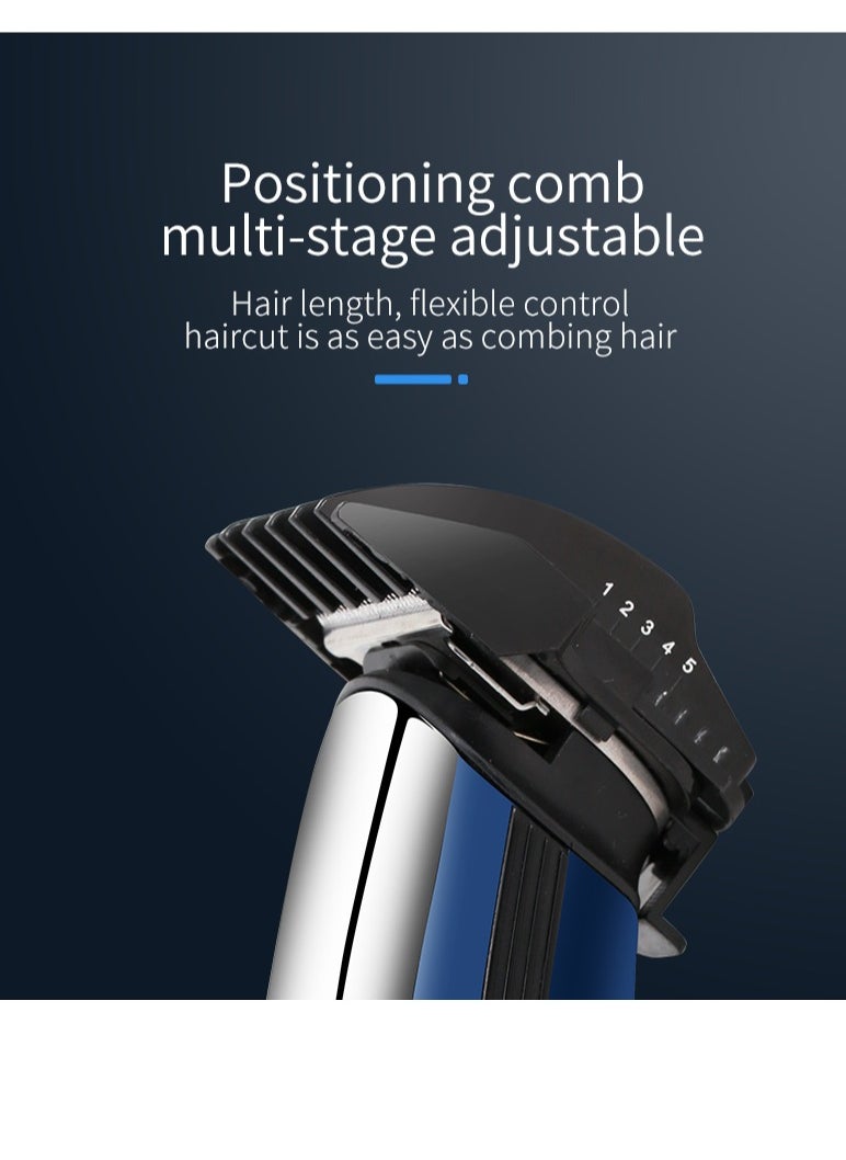 Marske Hair Clippers, Beard Trimmer for Men, Cordless Hair Trimmer Hair Cutting Groomer Kit, USB Rechargeable 5 in 1