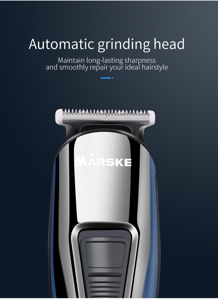 Marske Hair Clippers, Beard Trimmer for Men, Cordless Hair Trimmer Hair Cutting Groomer Kit, USB Rechargeable 5 in 1