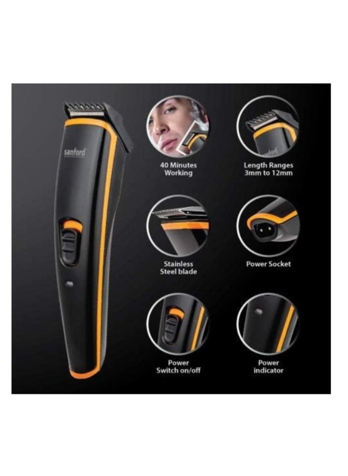 Sanford Rechargeable Hair Clipper Power Stainless steel blade