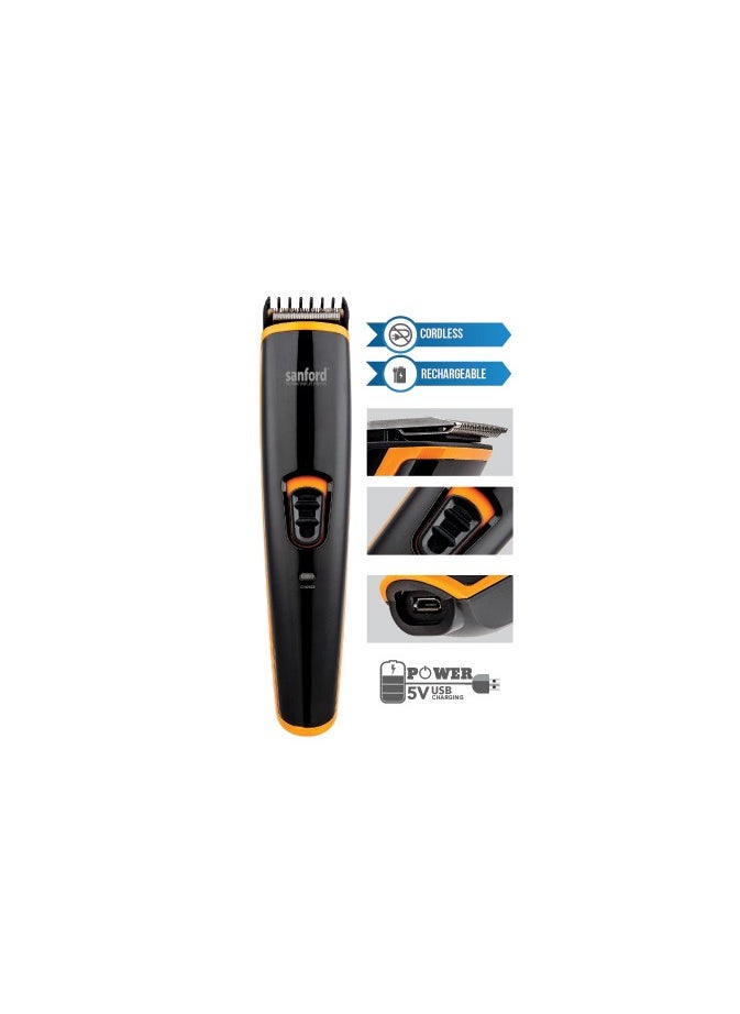 Sanford Rechargeable Hair Clipper Power Stainless steel blade