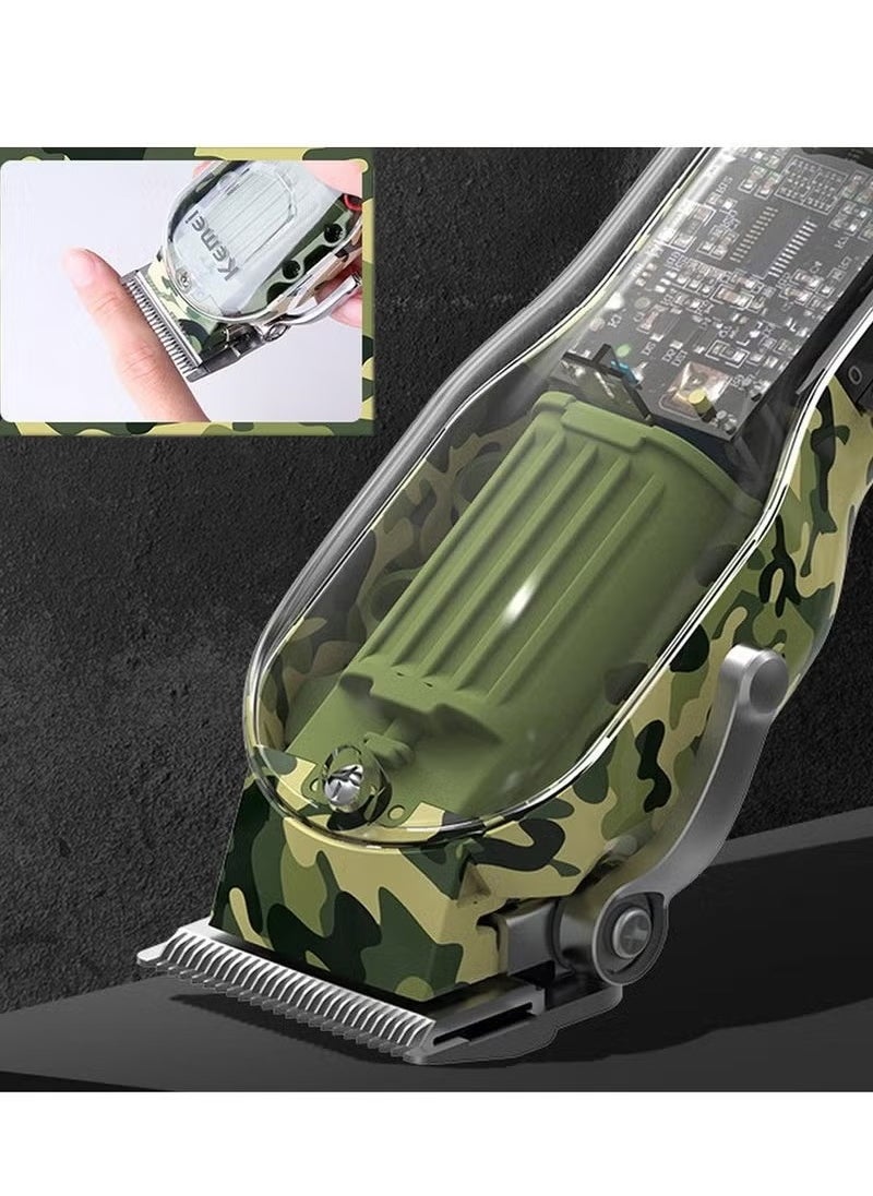 Hair Clippers for Men Cordless – Professional Barber Clipper KM-1926 – Precision Cutting with Adjustable Blades | Rechargeable, Low Noise & Powerful Motor – Ideal for Home & Salon Use