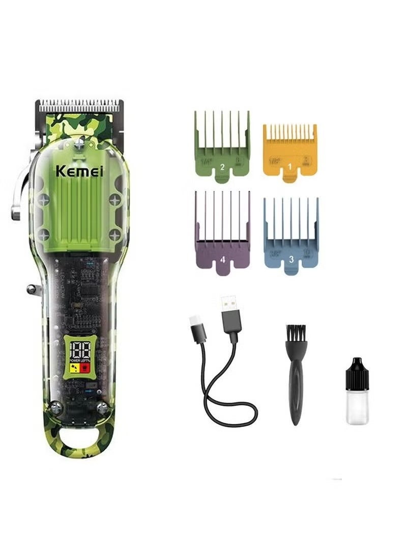 Hair Clippers for Men Cordless – Professional Barber Clipper KM-1926 – Precision Cutting with Adjustable Blades | Rechargeable, Low Noise & Powerful Motor – Ideal for Home & Salon Use