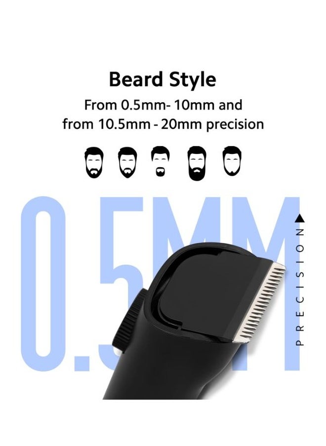 Xiaomi Beard 2C MI 2C Trimmer 90 min Runtime 40 Length Settings  (Black)