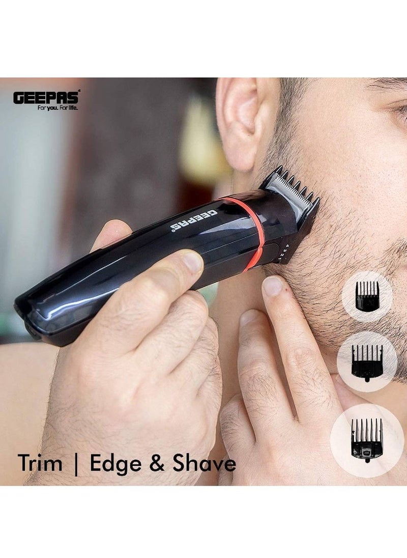 Geepas Rechargeable Trimmer for Men - GTR8128N