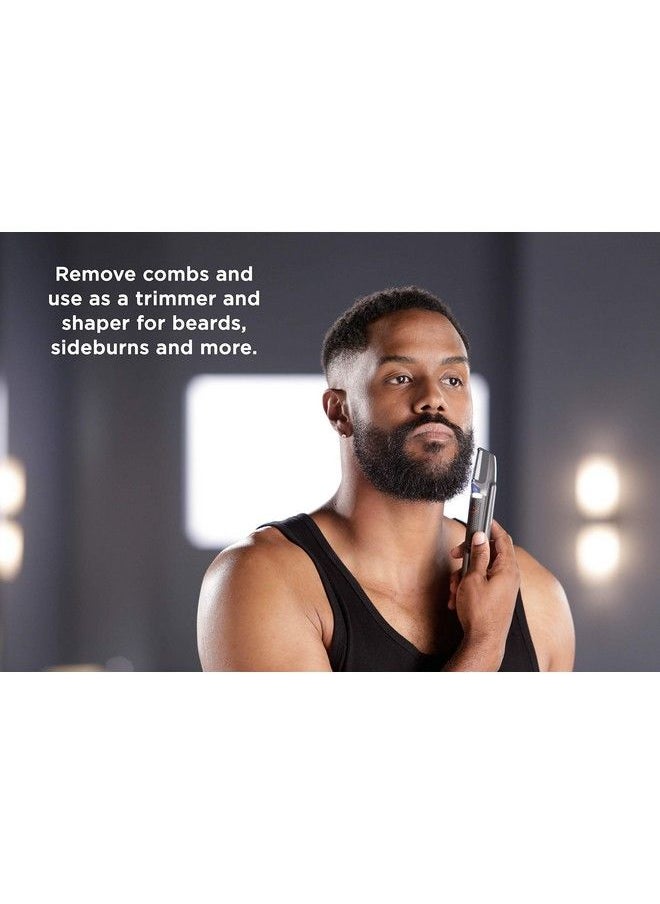 Titanium Trim Lighted Hair Cutting Tool And Body Groomer