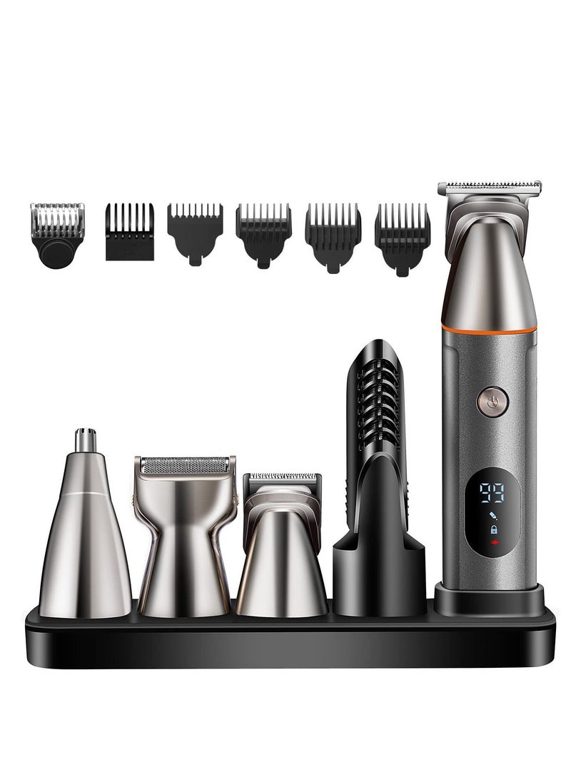 Beard Trimmer for Men Multifunctional Hair Mens Electric Clipper Suitable Mustache Body Nose Ear Facial Trimmers