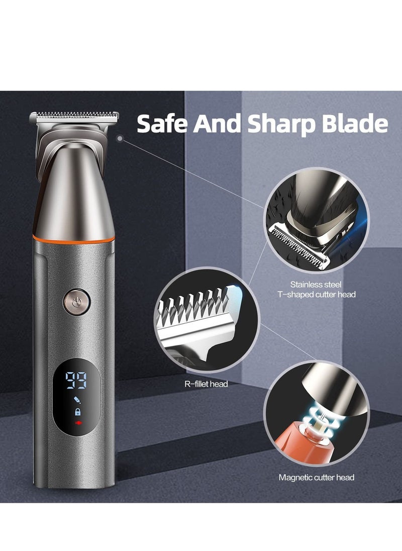Beard Trimmer for Men Multifunctional Hair Mens Electric Clipper Suitable Mustache Body Nose Ear Facial Trimmers