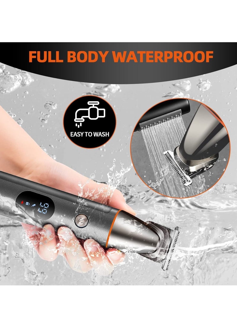 Beard Trimmer for Men Multifunctional Hair Mens Electric Clipper Suitable Mustache Body Nose Ear Facial Trimmers